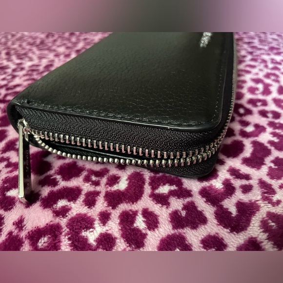 MICHAEL KORS WALLET,Michael Kors Black Pebbled Leather Wallet - Picture 15 of 15